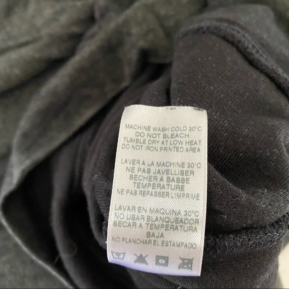 Sundry Vintage Black Zip Hoodie - Picture 16 of 16